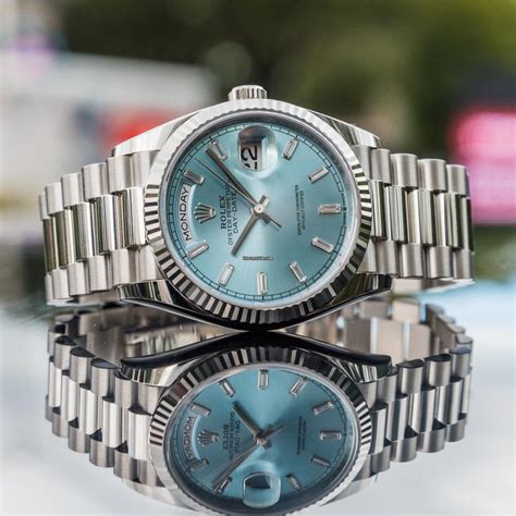 rolex blue date wheel|rolex day date prices.